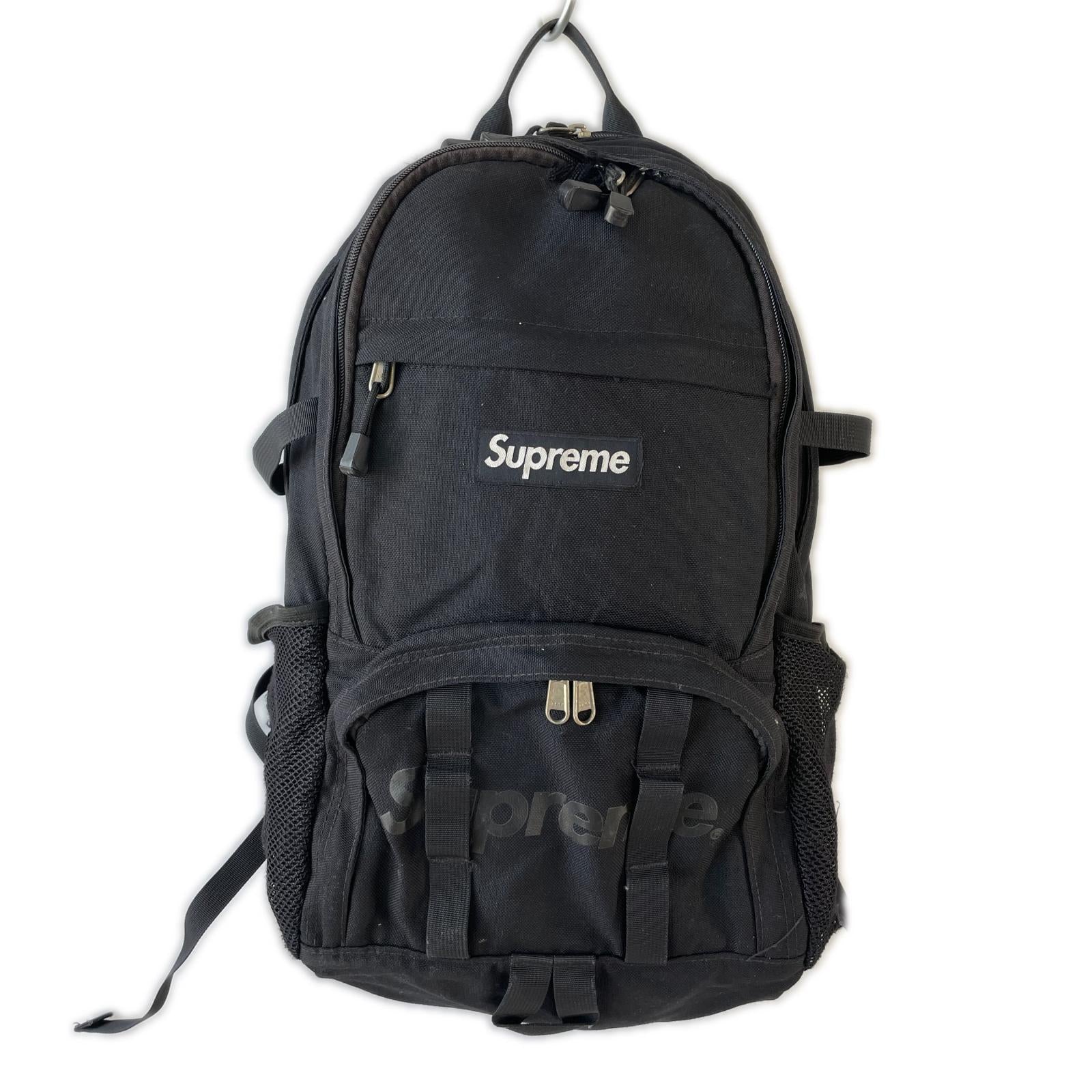 リュック・デイパック 15SS Box Logo Backpack ブラック ブラック