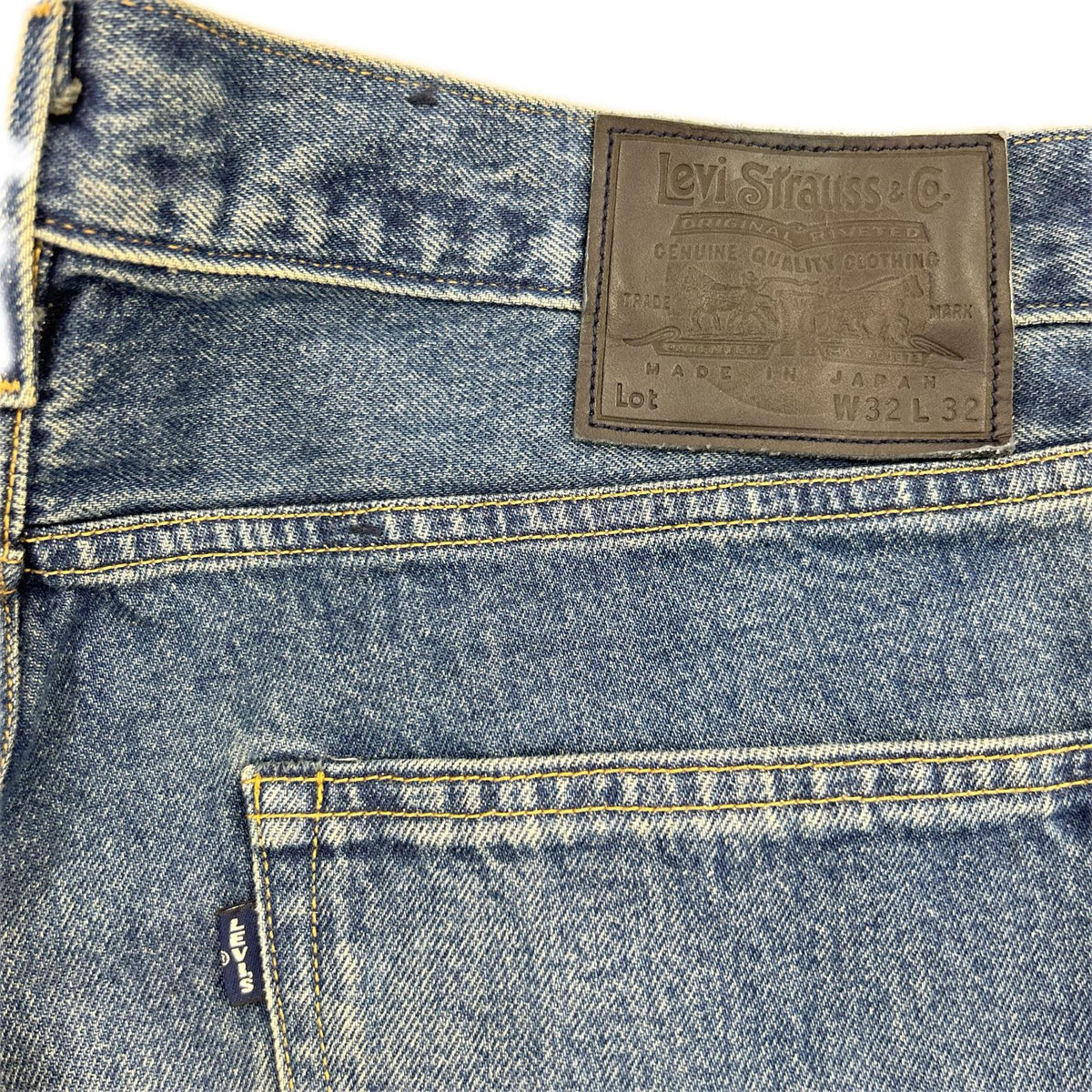 デニムパンツ BLUE TAB ANCHOR RELAXED W32 L32 32 ネイビー