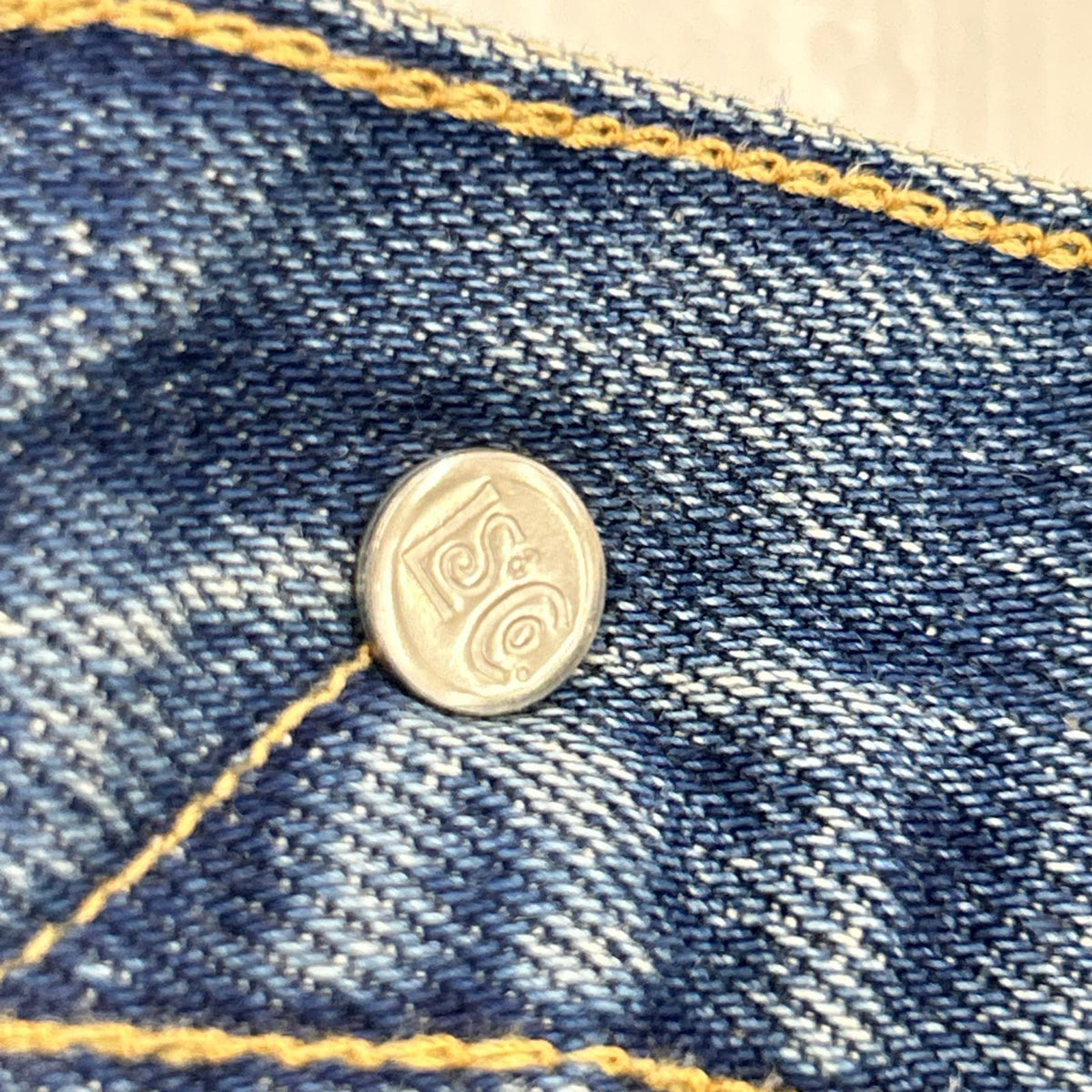 デニムパンツ BLUE TAB ANCHOR RELAXED W32 L32 32 ネイビー