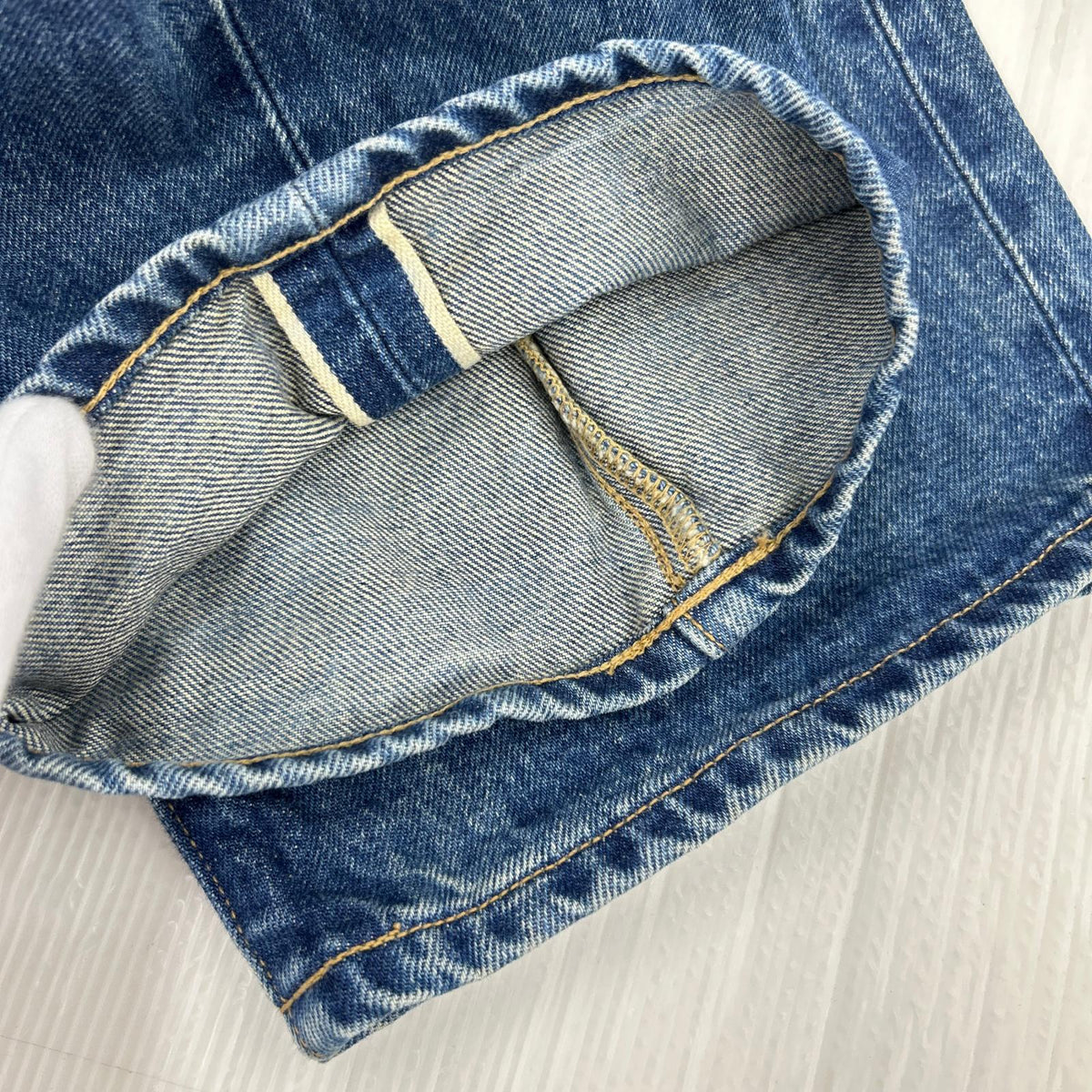 デニムパンツ BLUE TAB ANCHOR RELAXED W32 L32 32 ネイビー
