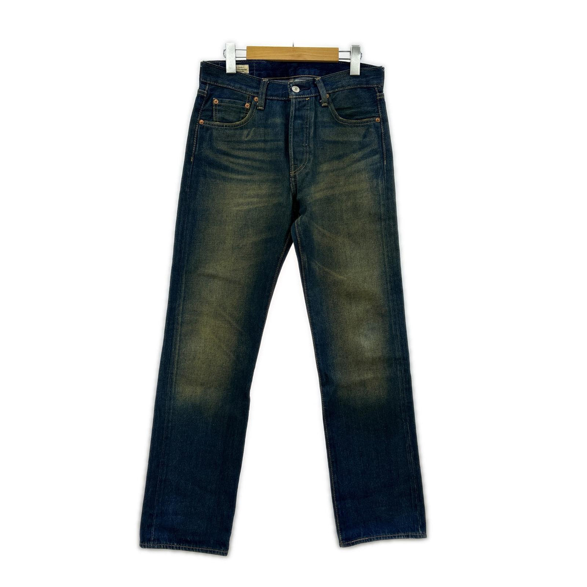 デニムパンツ Lot501 アンティーク加工 W30 L32 30 ネイビー