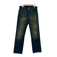 デニムパンツ Lot501 アンティーク加工 W30 L32 30 ネイビー
