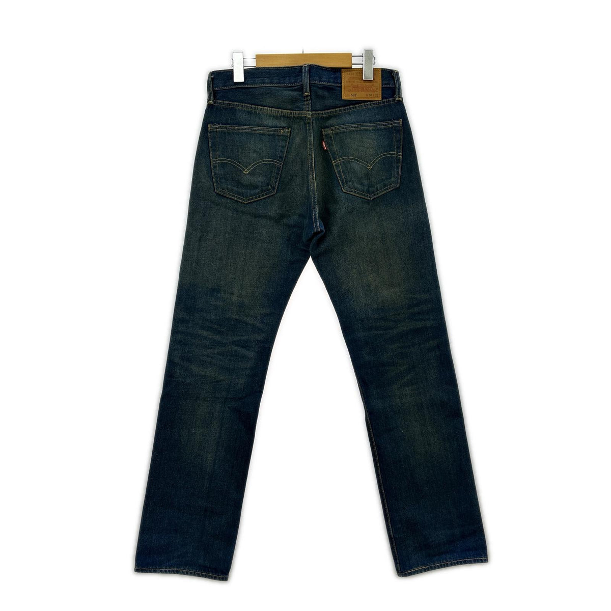 デニムパンツ Lot501 アンティーク加工 W30 L32 30 ネイビー