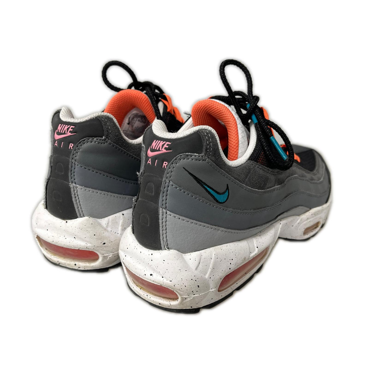 スニーカー AIR MAX 95 Black Speckled CZ0191-001 26.5cm (US8 1/2 UK8 EU43) グレー