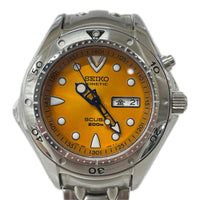 腕時計 KINETIC SCUBA 200m ｵﾚﾝｼﾞ文字盤 オレンジ