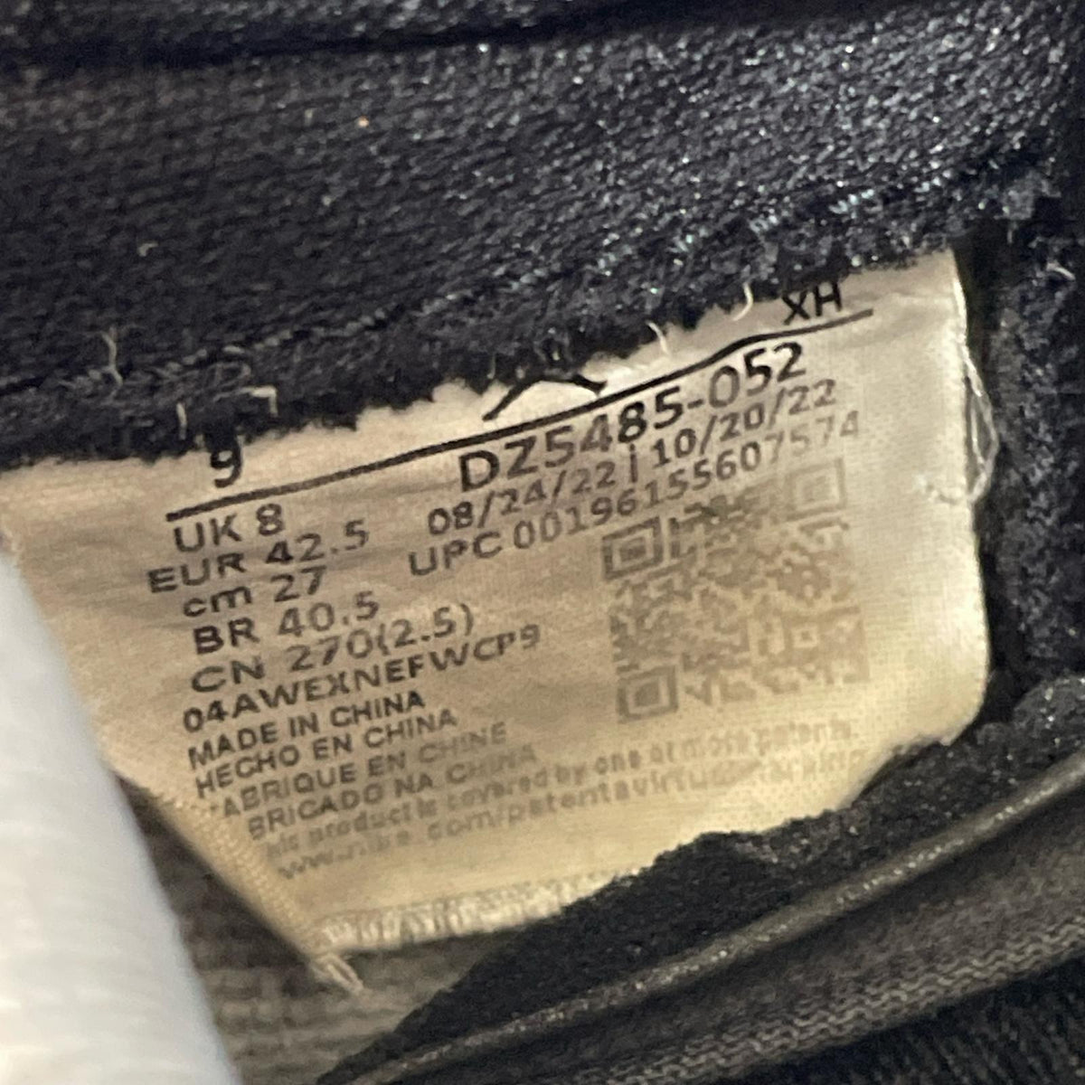 スニーカー Air Jordan 1 White Cement 27cm 27cm (US9 UK8 1/2 EU44)