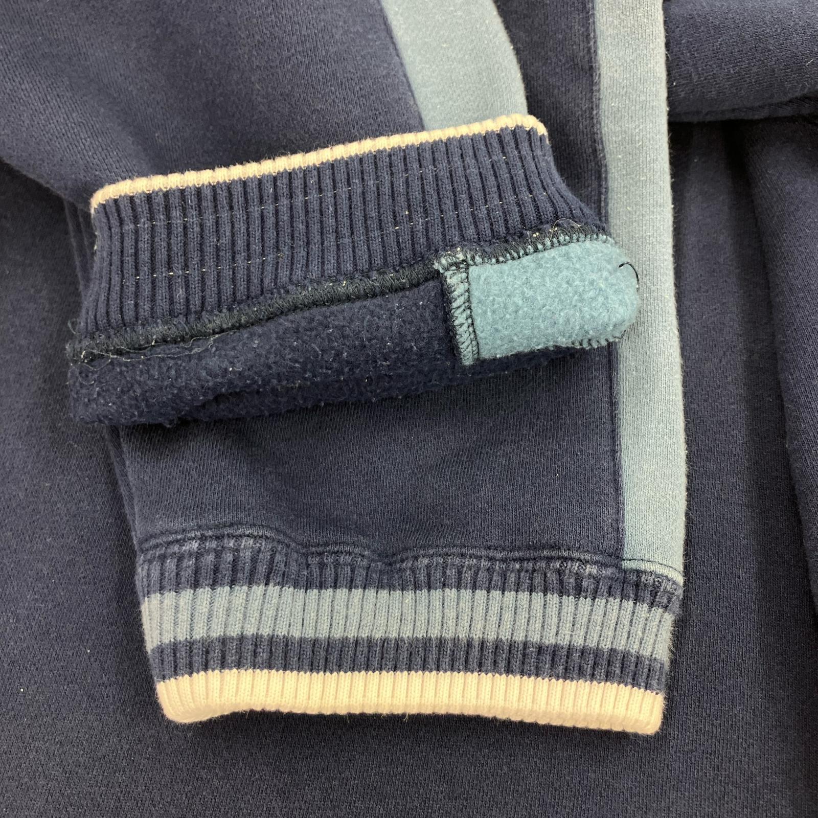 スウェット 90s ハーフジップ M