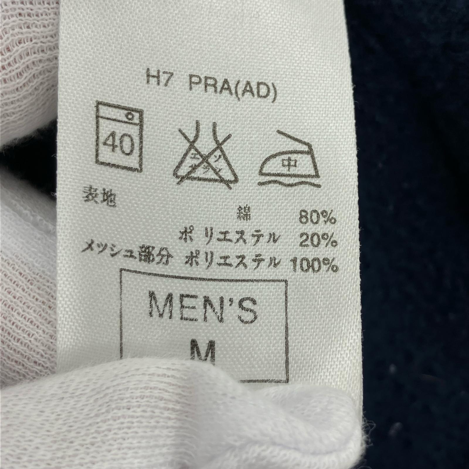 スウェット 90s ハーフジップ M