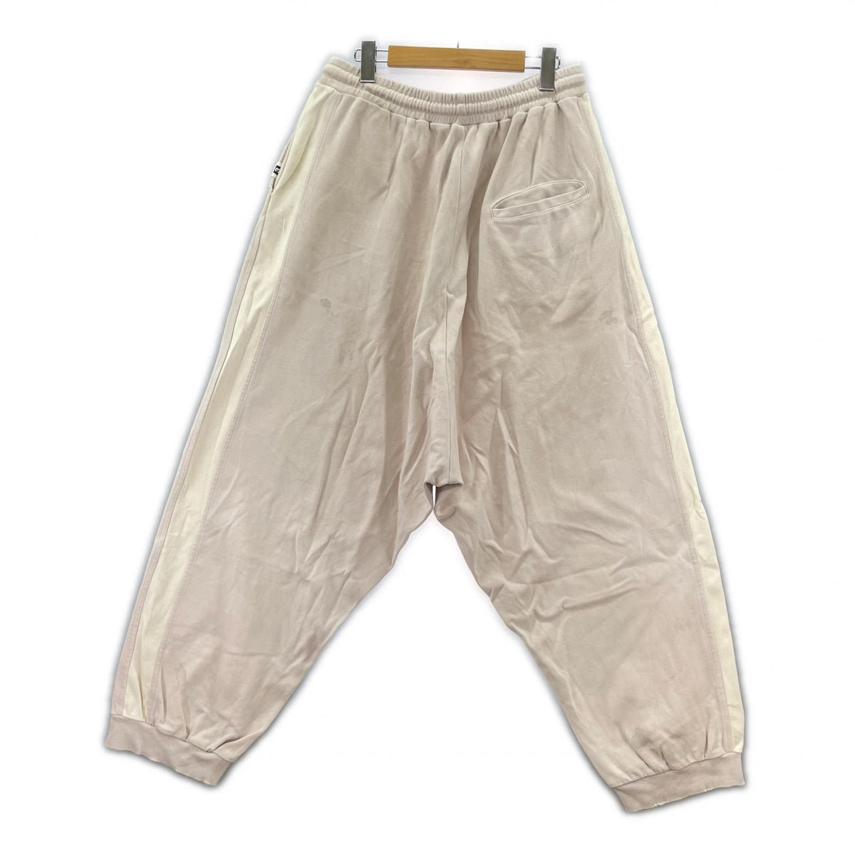 パンツ distressed track pants (46) 46