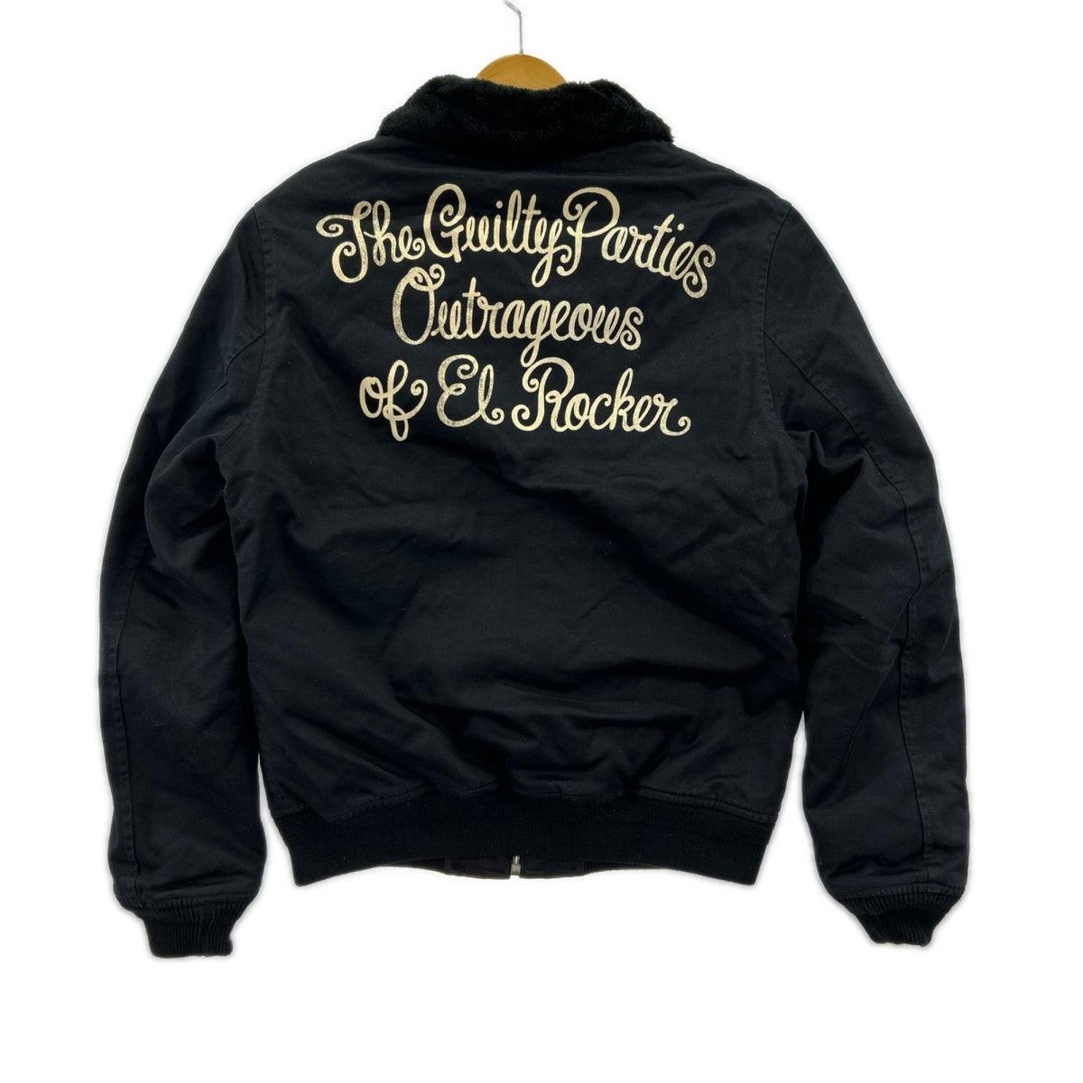 ジャケット GUILTY PARTIES × WACKO MARIA 裏ﾎﾞｱ 黒 M M ブラック