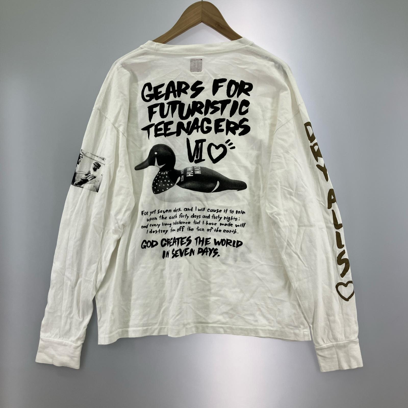 長袖Ｔシャツ ×STUDIO SEVEN L/S TEE（L）ホワイト L ホワイト