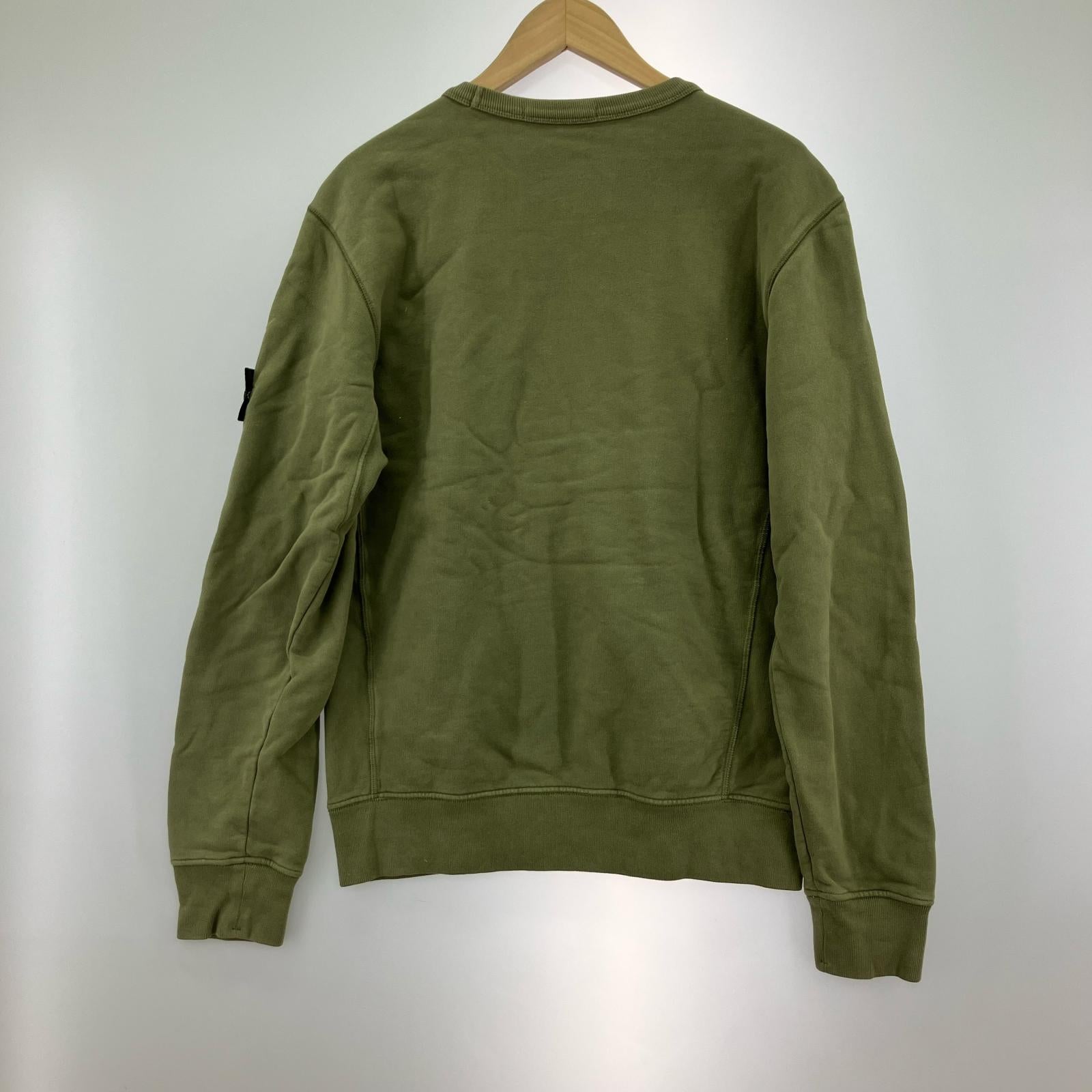 スウェット コットンクルーネック L/S スウェット（M）カーキ M カーキ
