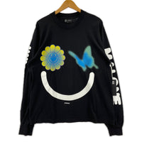 長袖Ｔシャツ 村上隆×POST MALONE L/S TEE（M）ﾌﾞﾗｯｸ M ブラック
