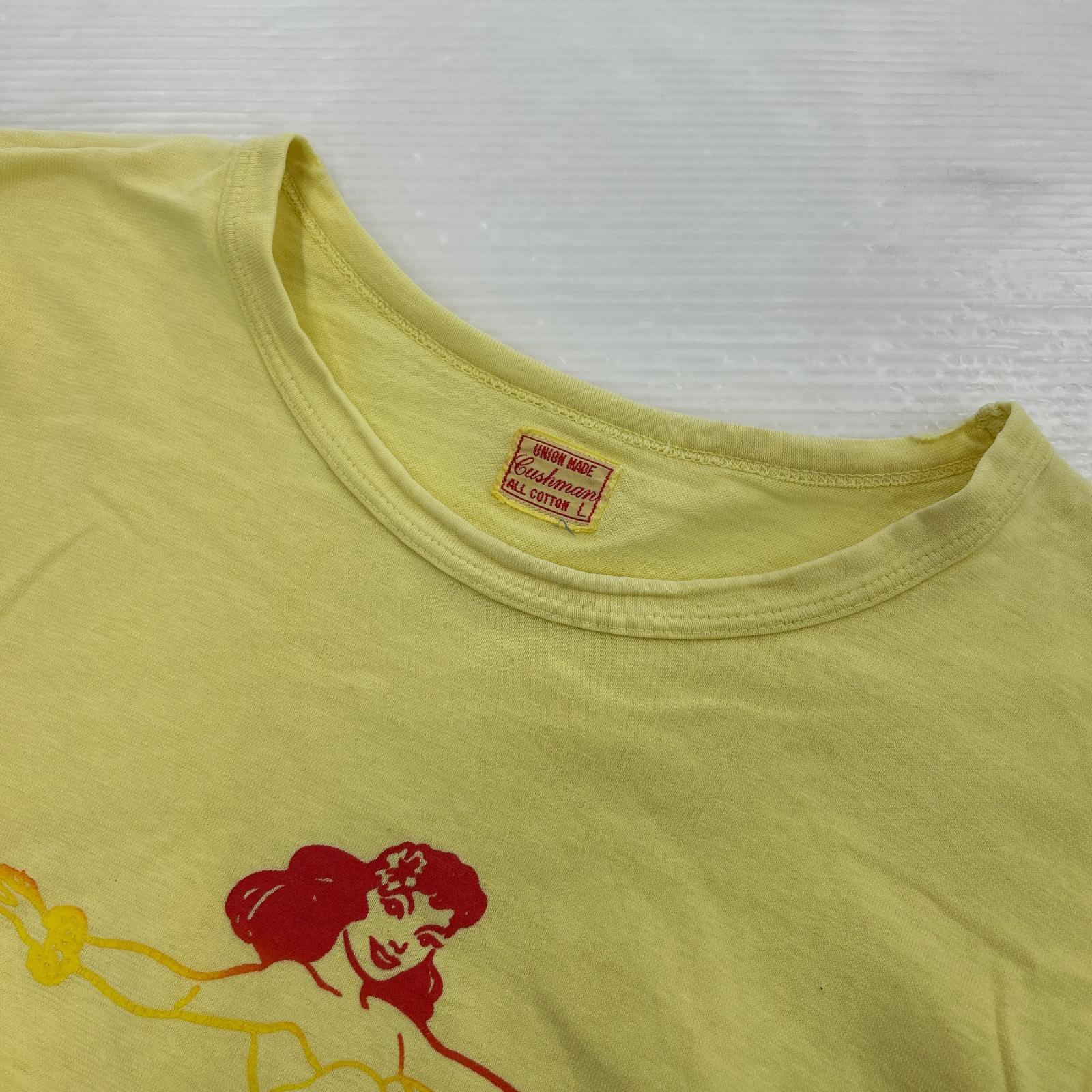 半袖Ｔシャツ hula dancer L イエロー