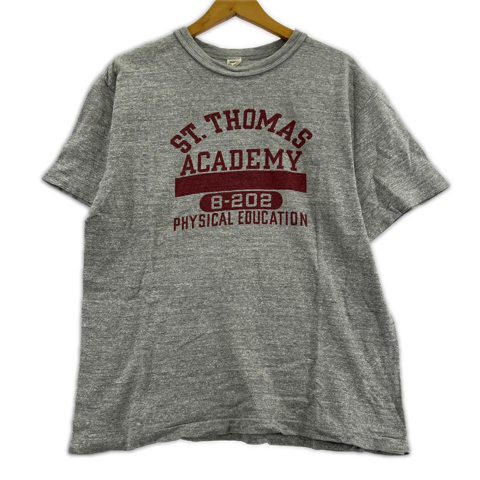 半袖Ｔシャツ カレッジロゴ L グレー