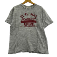 半袖Ｔシャツ カレッジロゴ L グレー