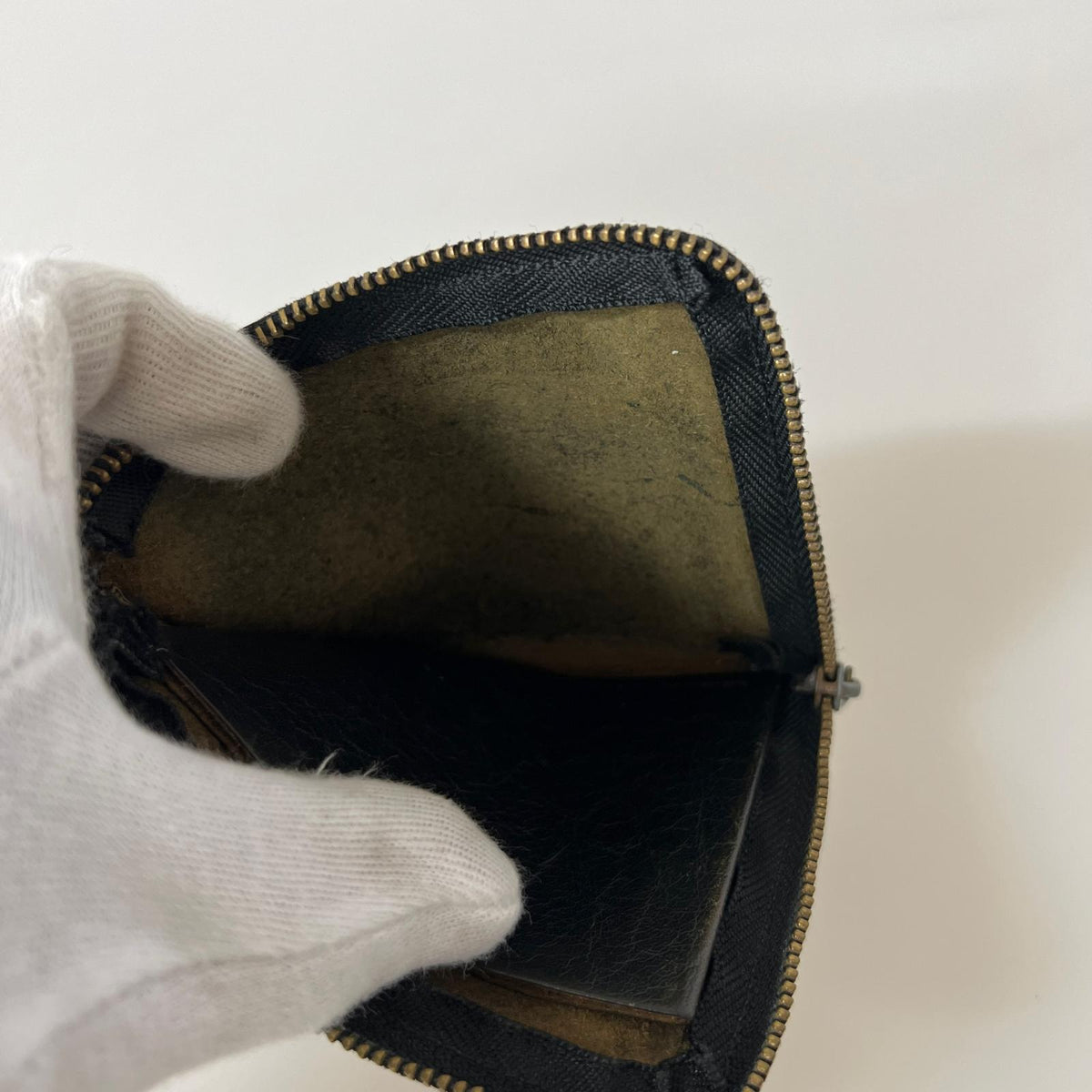 コンパクトウォレット レザー BLK ブラック