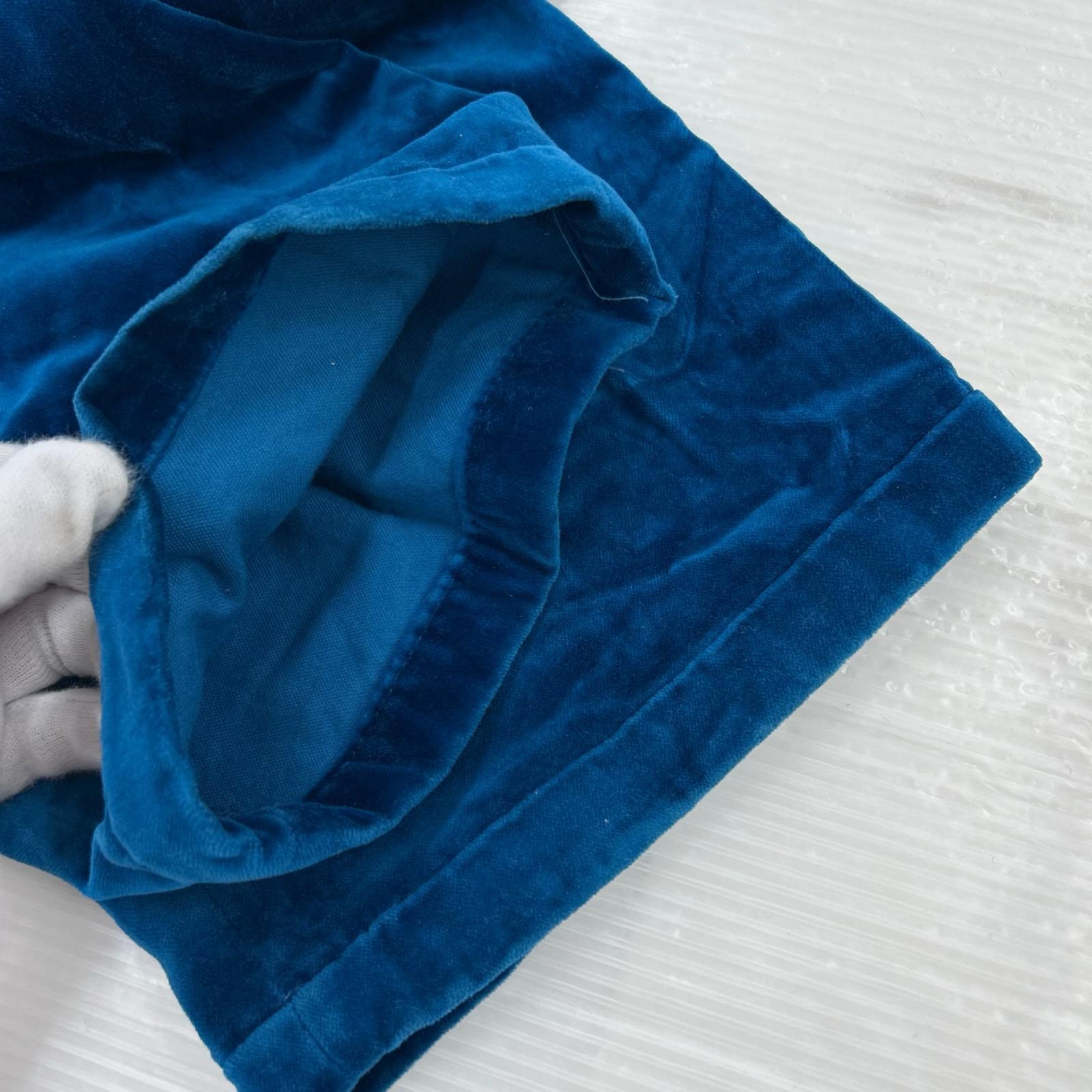 パンツ 20AW Velvet Trouser 青 (32) 32 ブルー