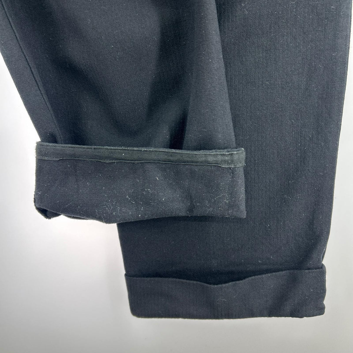 パンツ 50s ウールスラックス W34 BLK ブラック