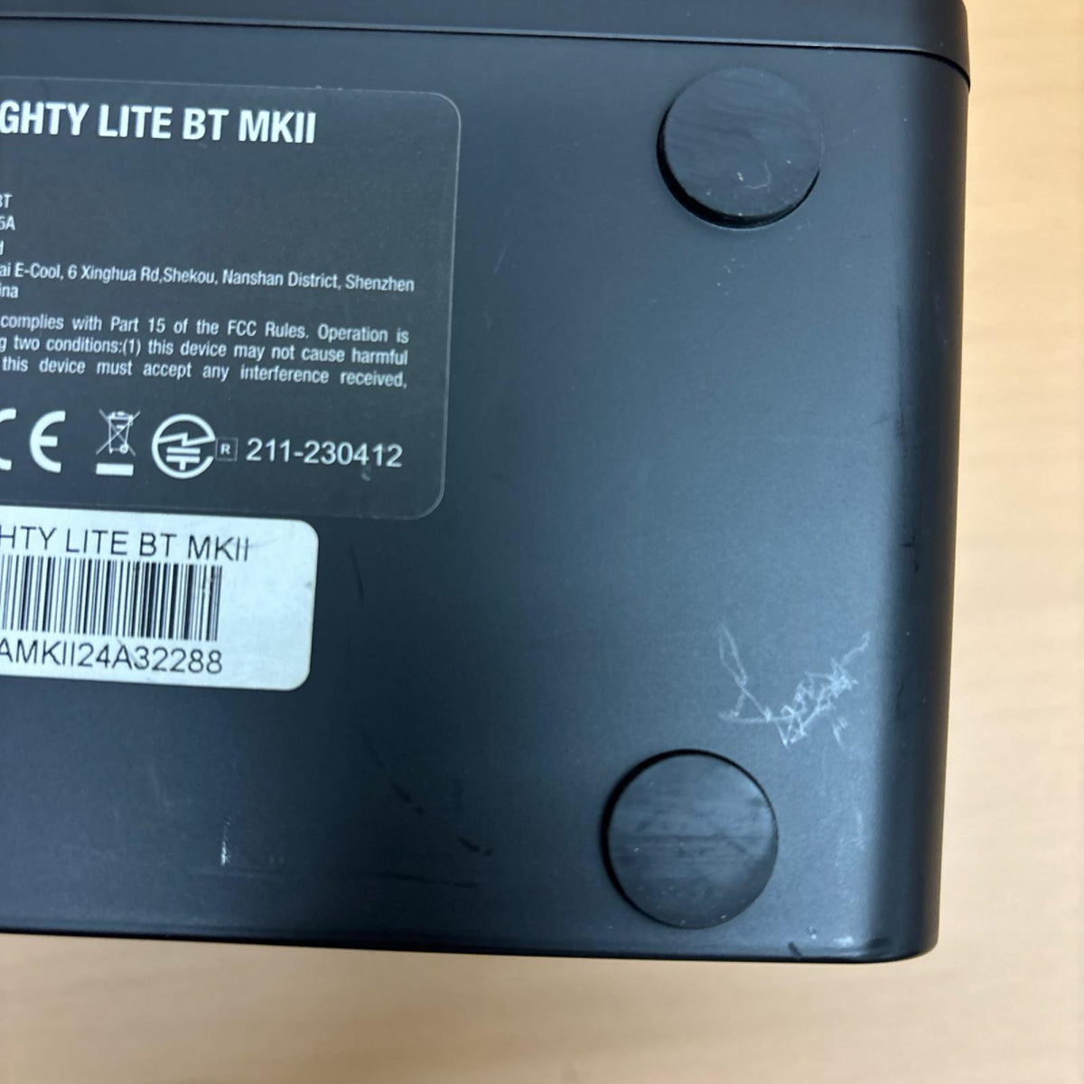 NUX MIGHTY LITE BT MKII アンプ