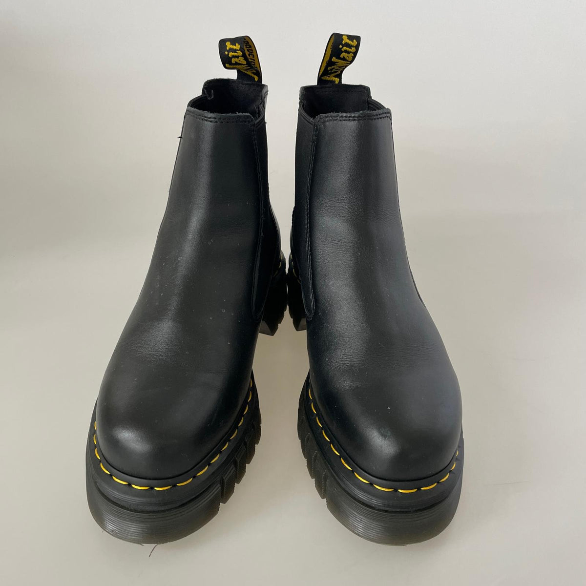 ブーツ Dr.Martens AUDRICK CHELSEA サイドゴアブーツ 黒 ブラック