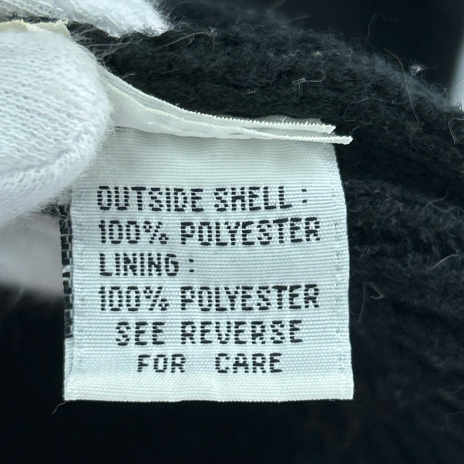 ブルゾン 90s USA製 Big 4 Drivers Knit L ブラック