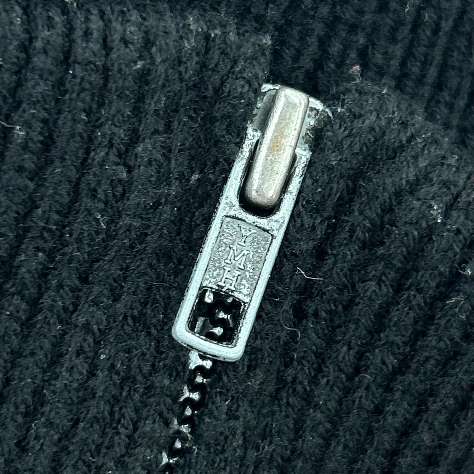 ブルゾン 90s USA製 Big 4 Drivers Knit L ブラック