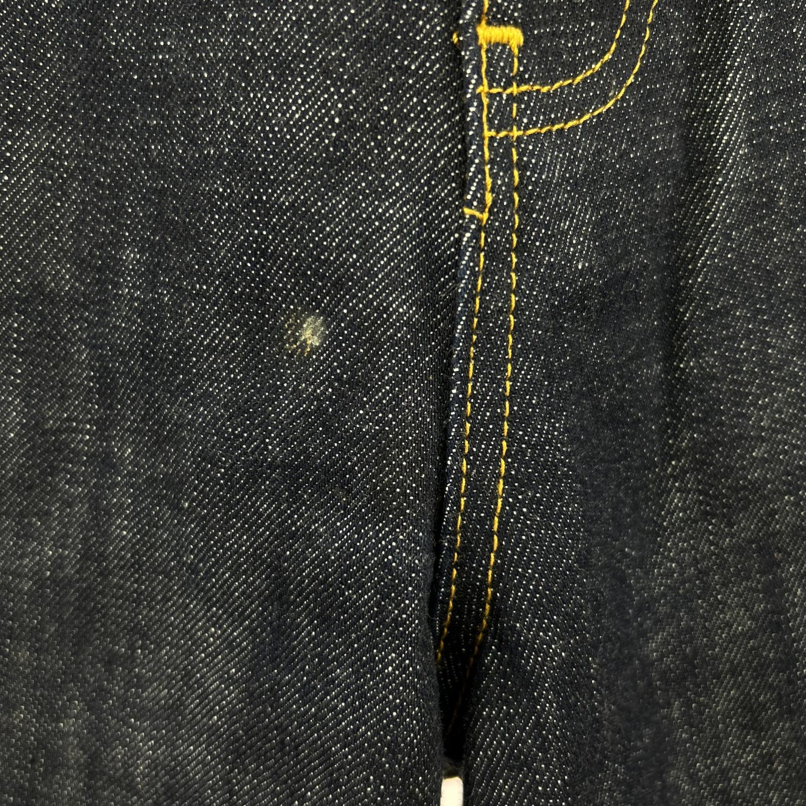 デニムパンツ NO/FAITH STUDIOS RAW DENIM LOOSE ブルー