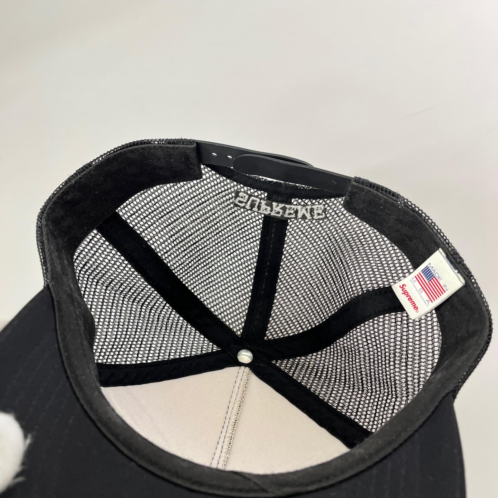 キャップ 23FW メッシュキャップ 黒 ブラック