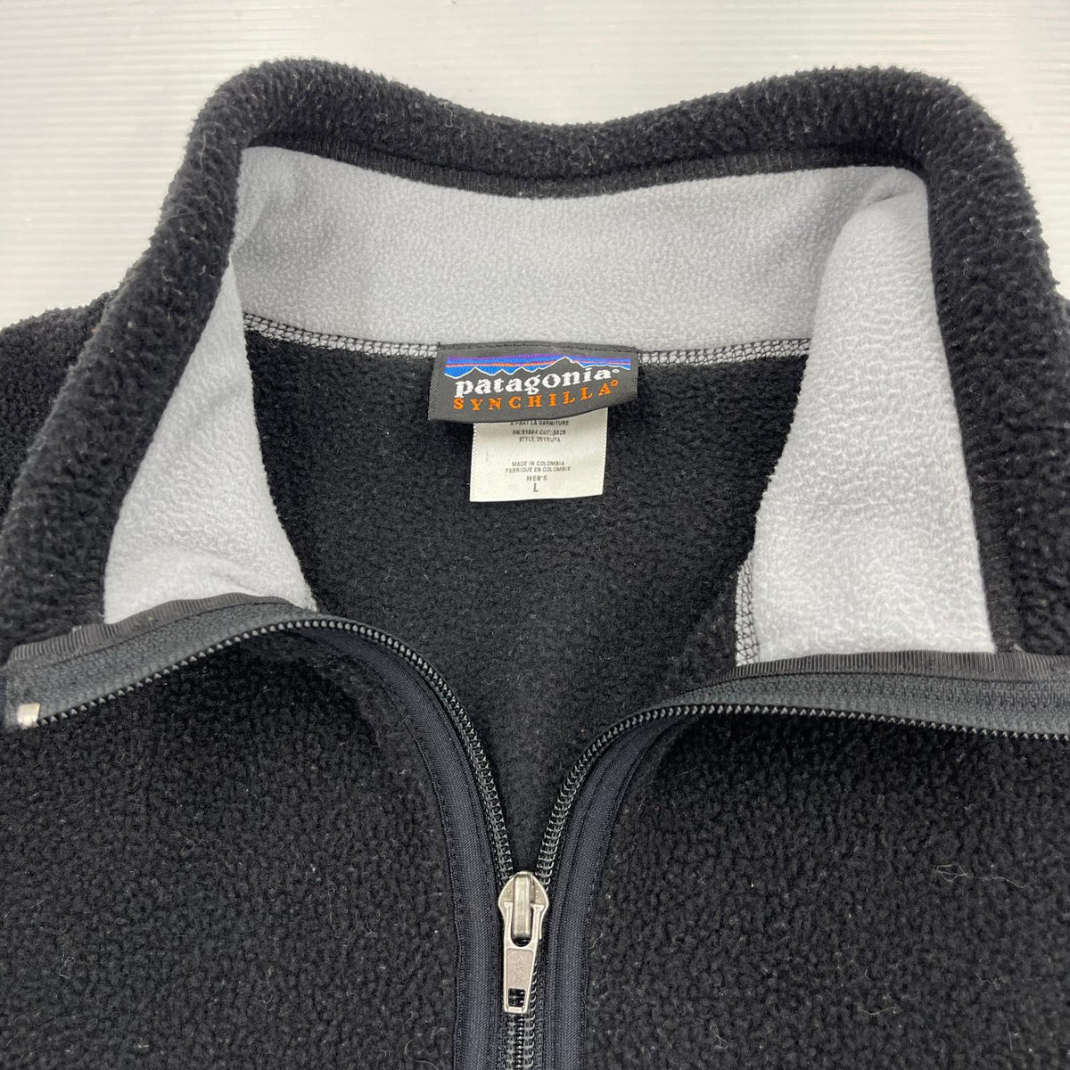 長袖シャツ 00s Synchilla Fleece Vest L ブラック