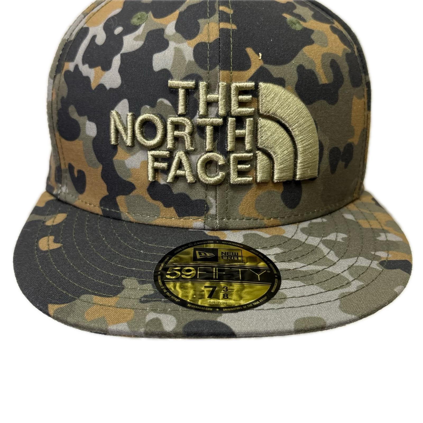 キャップ x THE NORTH FACE カーキ