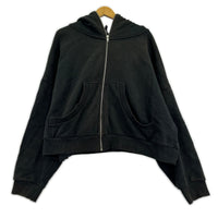 パーカー entire studios eternal zip hoodie S 黒 S ブラック