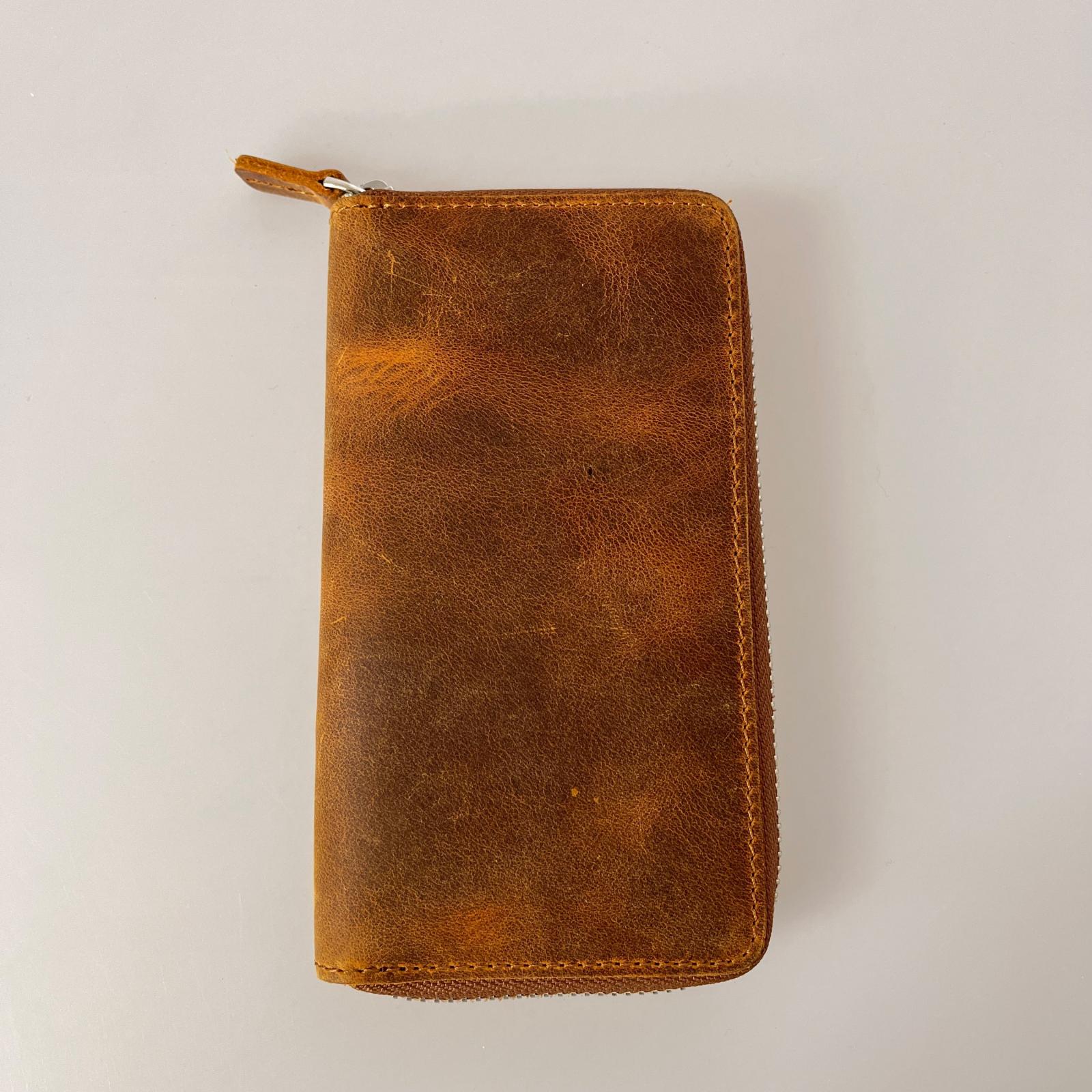 その他アクセサリー Galen Leather 3本挿ペンケース ブラウン