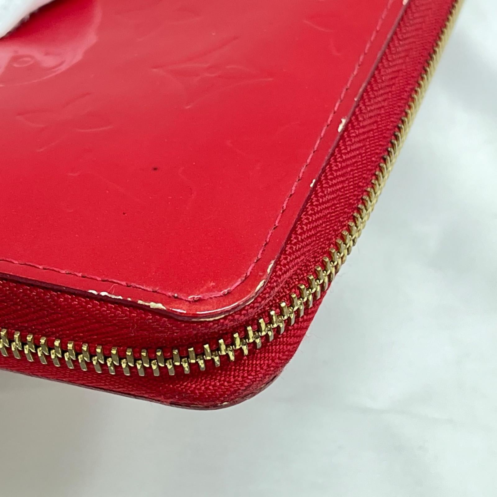 LV/ジッピーウォレット/モノグラム・ヴェルニ M91597