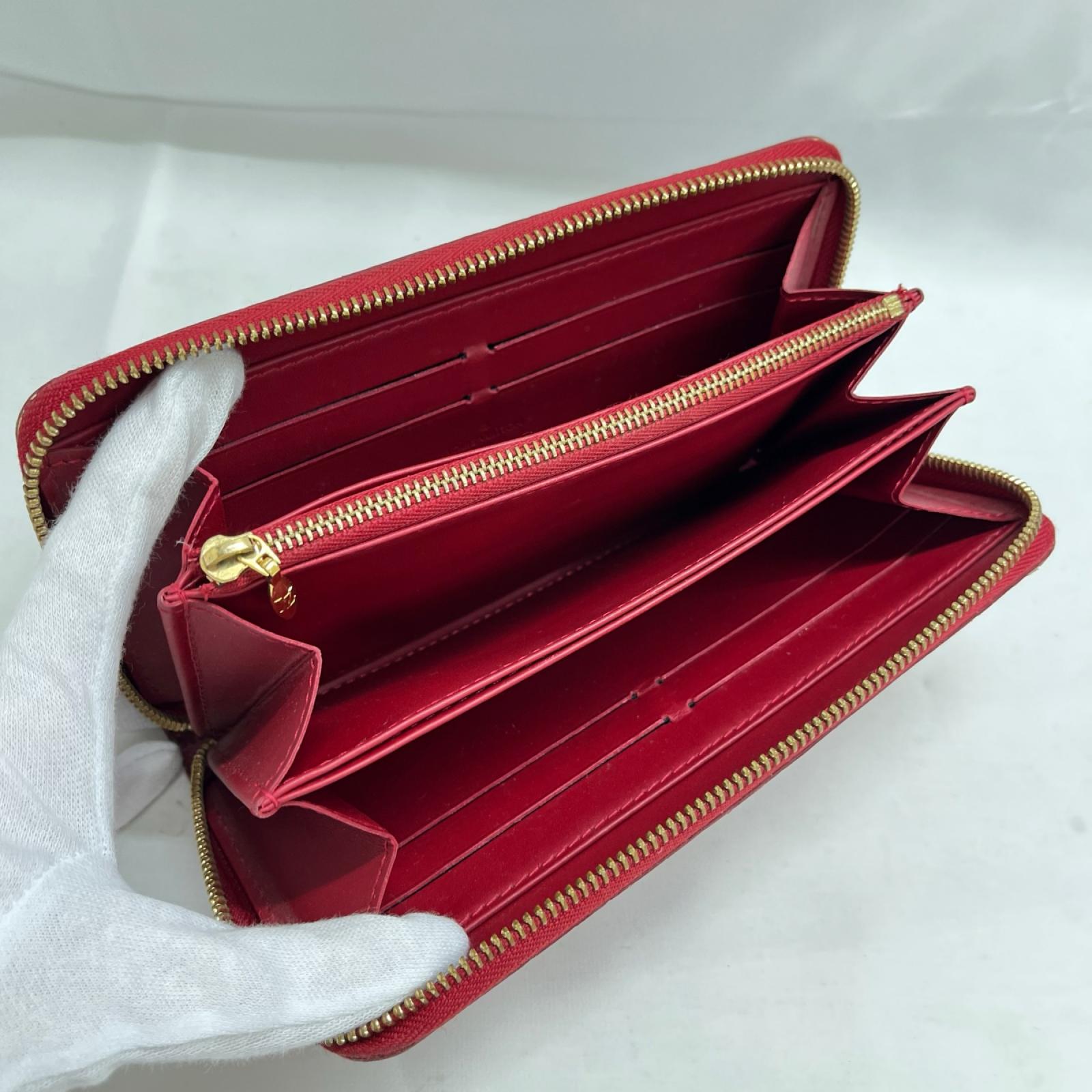 LV/ジッピーウォレット/モノグラム・ヴェルニ M91597