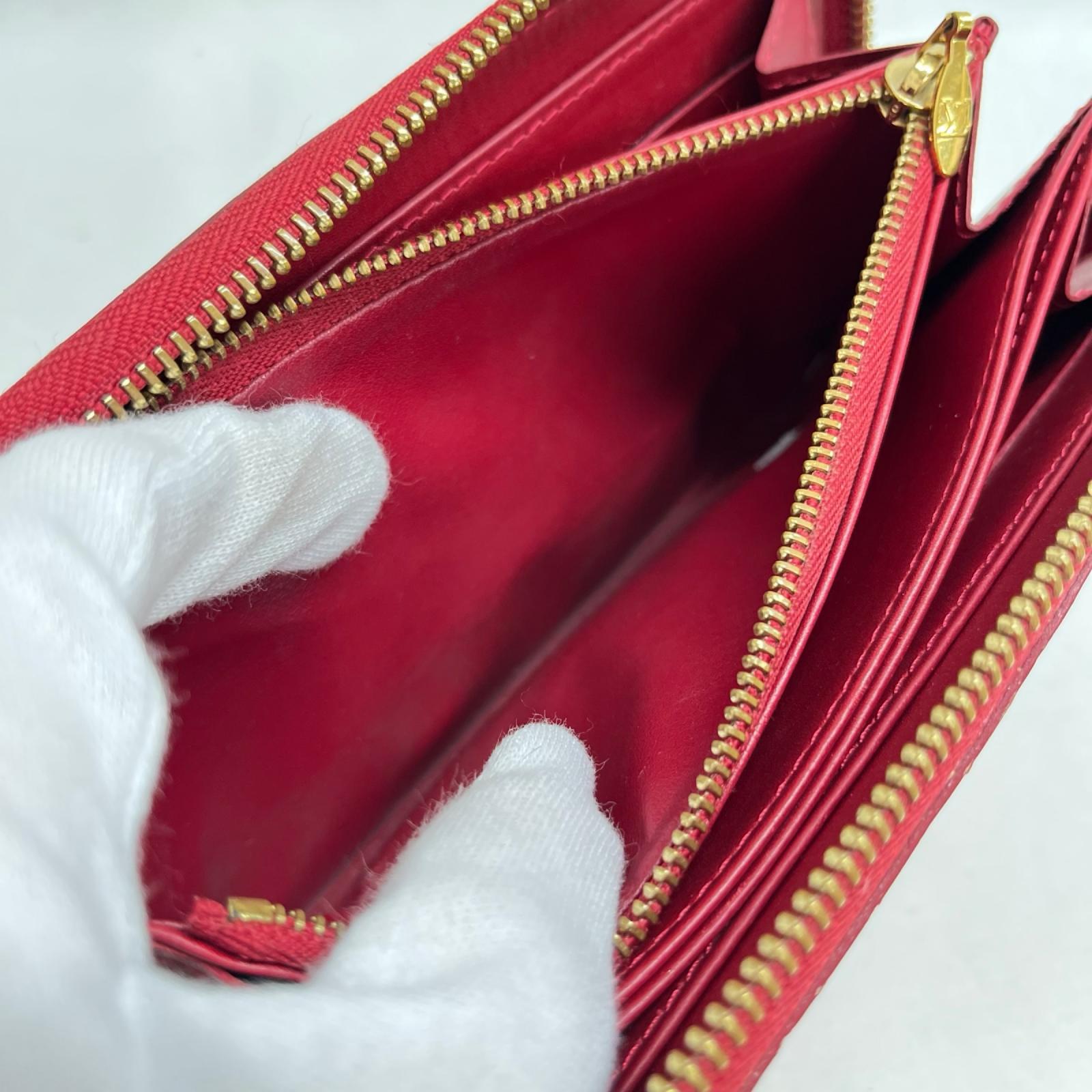 LV/ジッピーウォレット/モノグラム・ヴェルニ M91597