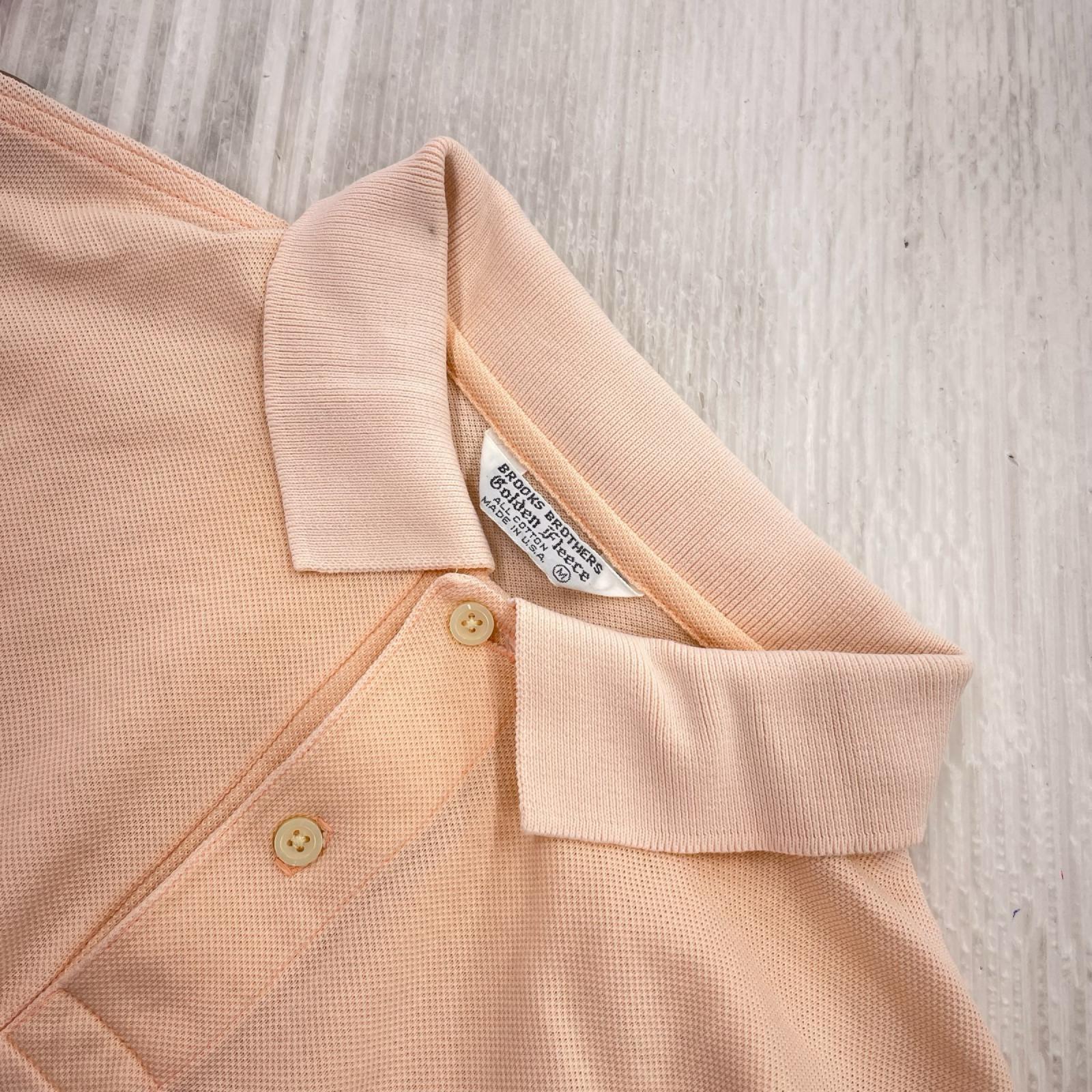 ポロシャツ GOLDEN FLEECE M PNK USA製 M
