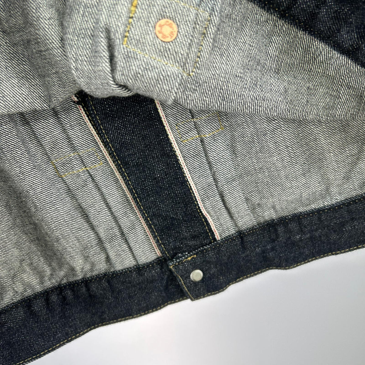 デニムジャケット WORKERS S806XX Buckle Back WWⅡ (40) 40 ネイビー