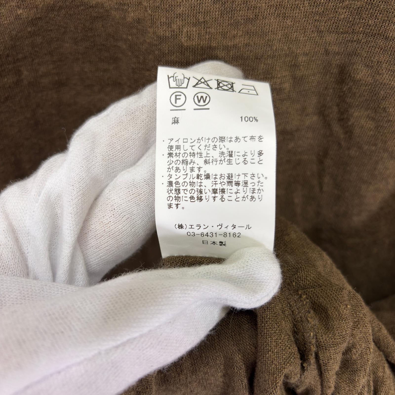長袖Ｔシャツ 26SS L/S BOAT TEE LINEN天竺