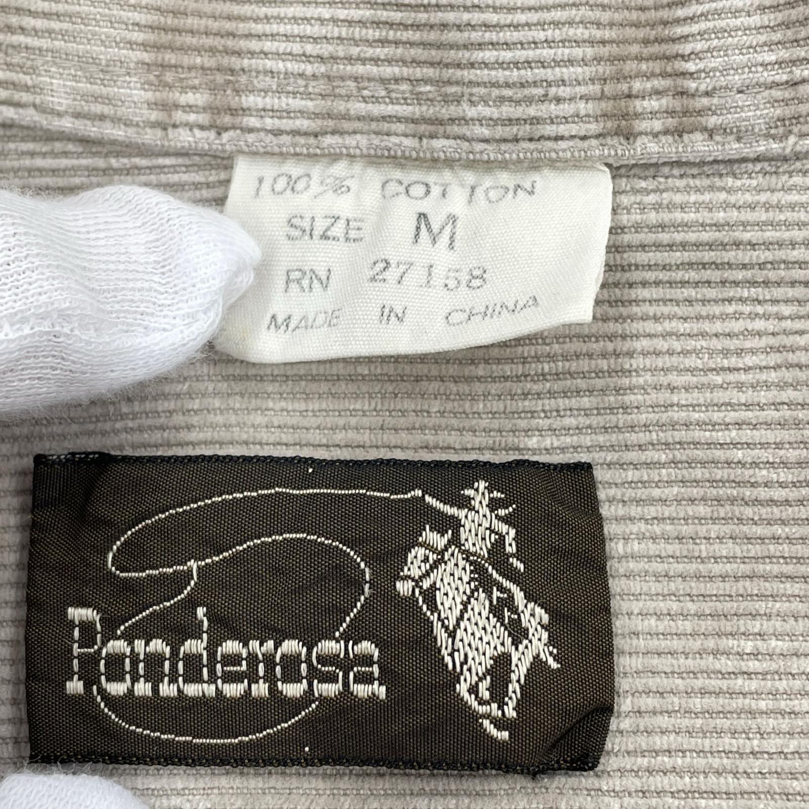 長袖シャツ Ponderosa M ベージュ M
