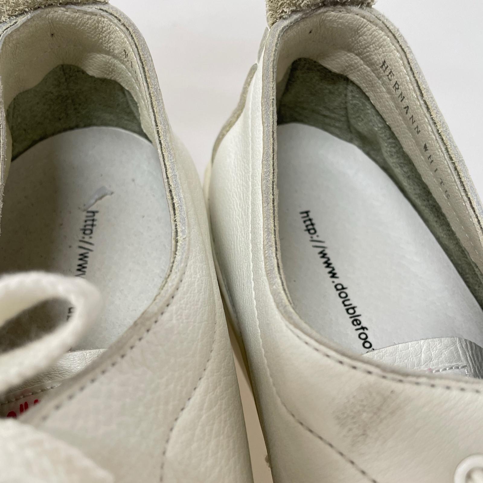 スニーカー DOUBLE FOOT WEAR 6 ホワイト
