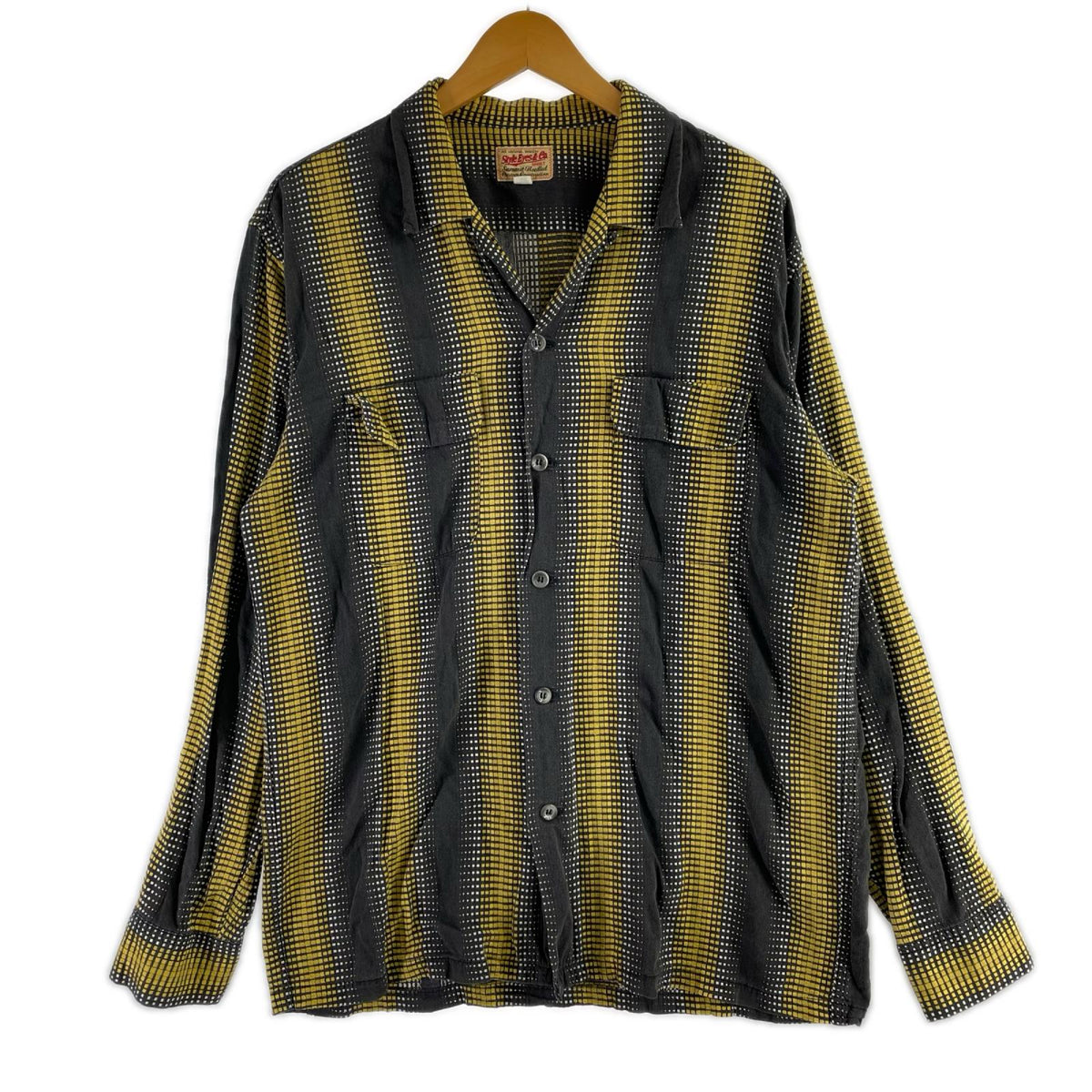 長袖シャツ Style Eyes & Co. ﾄﾞｯﾄ総柄 (L) L