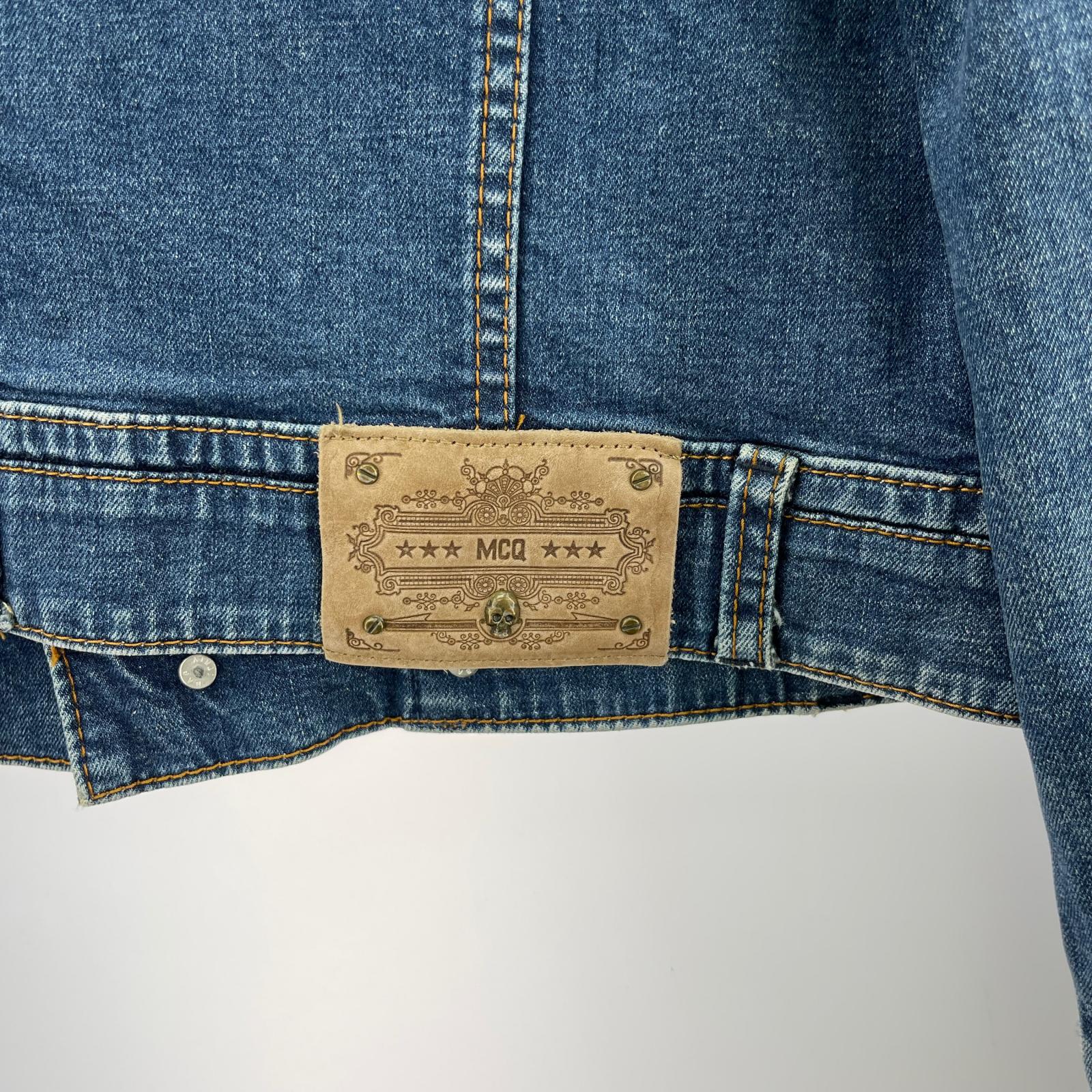 デニムジャケット ALEXANDER McQueen (50) 50 ネイビー