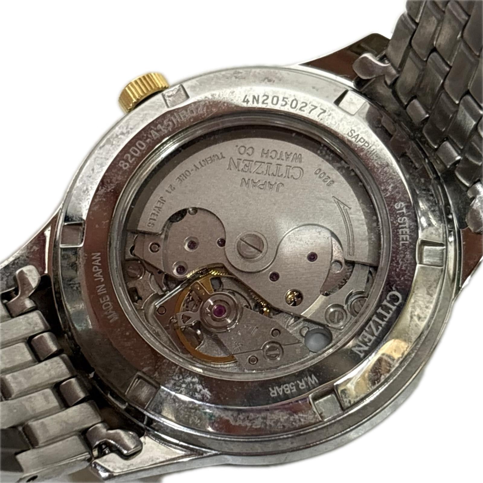 腕時計 NY4057-63P 自動巻き シルバー