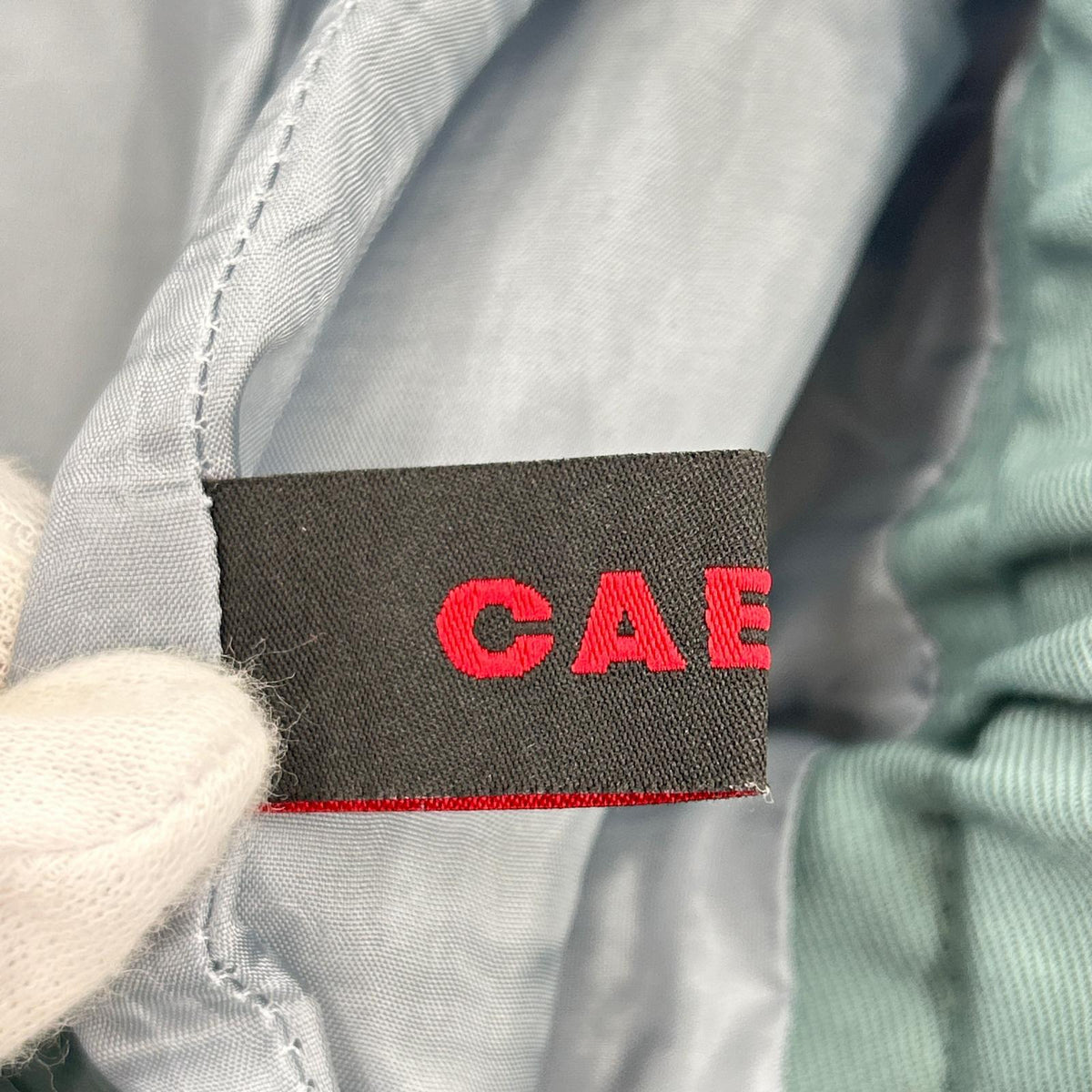 パンツ CABaN イージーワイドラインパンツ ライトブルー フリー
