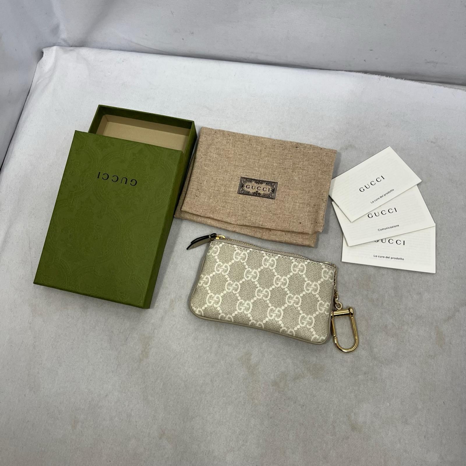 GUCCI ｵﾌﾃﾞｨｱ ｷｰｹｰｽ ﾍﾞｰｼﾞｭ