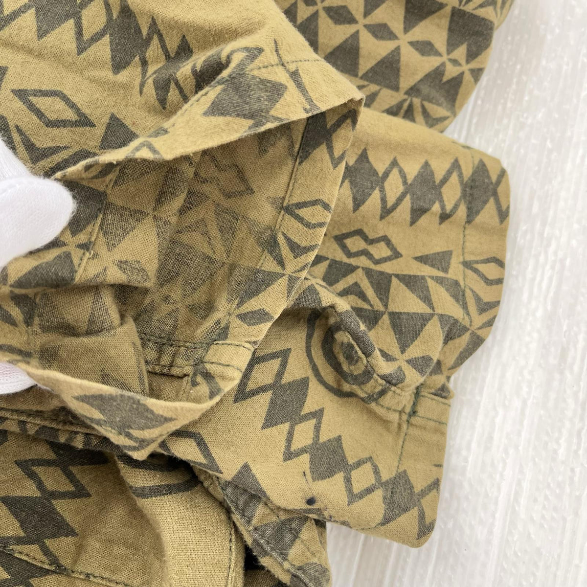 長袖シャツ Hunting shirt S カーキ S カーキ