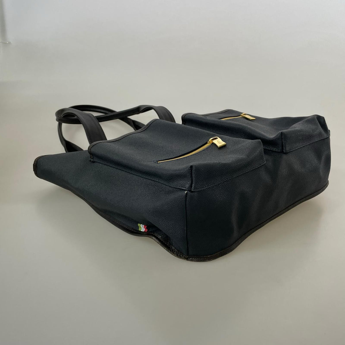 その他バッグ Orobianco レザートートBK/NV