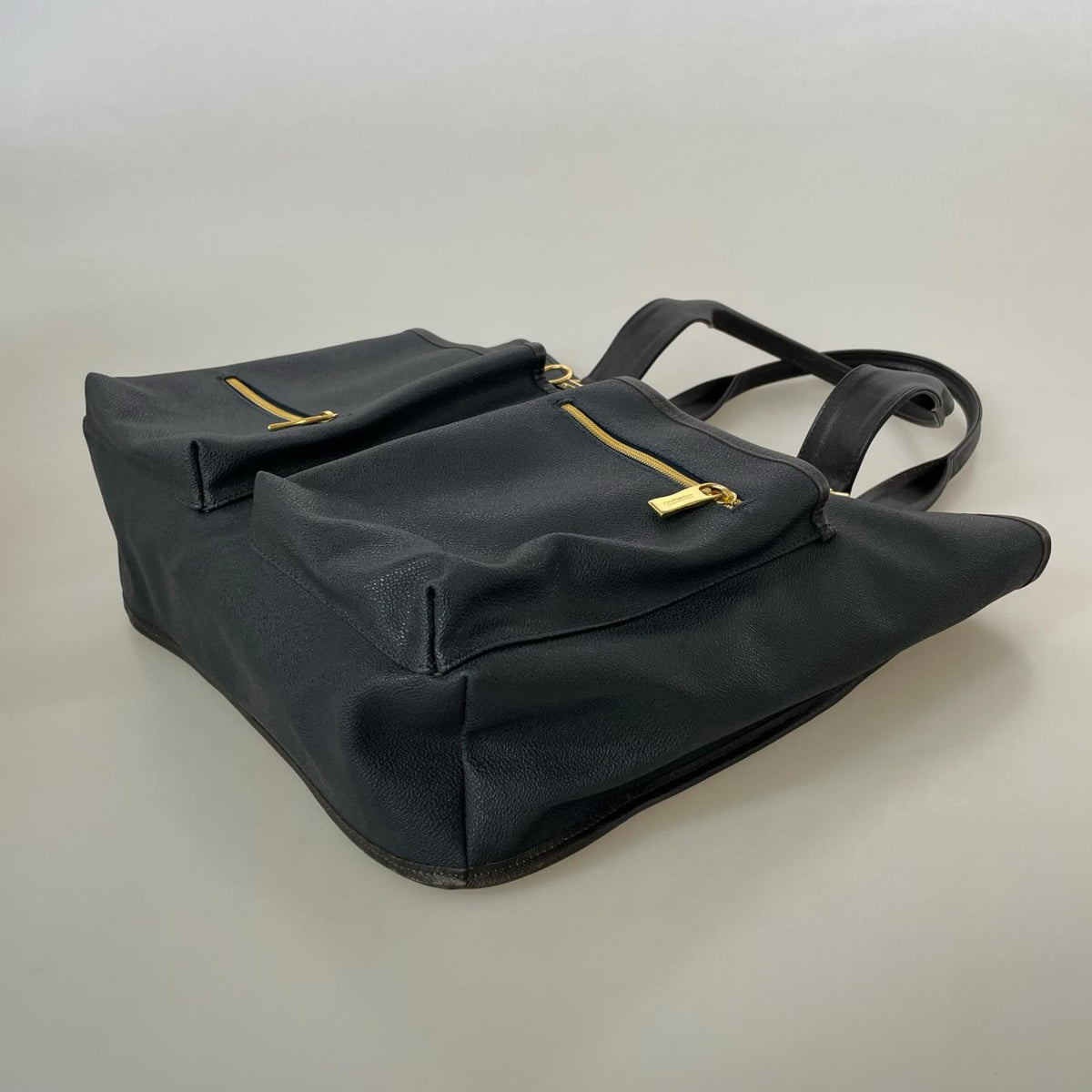 その他バッグ Orobianco レザートートBK/NV