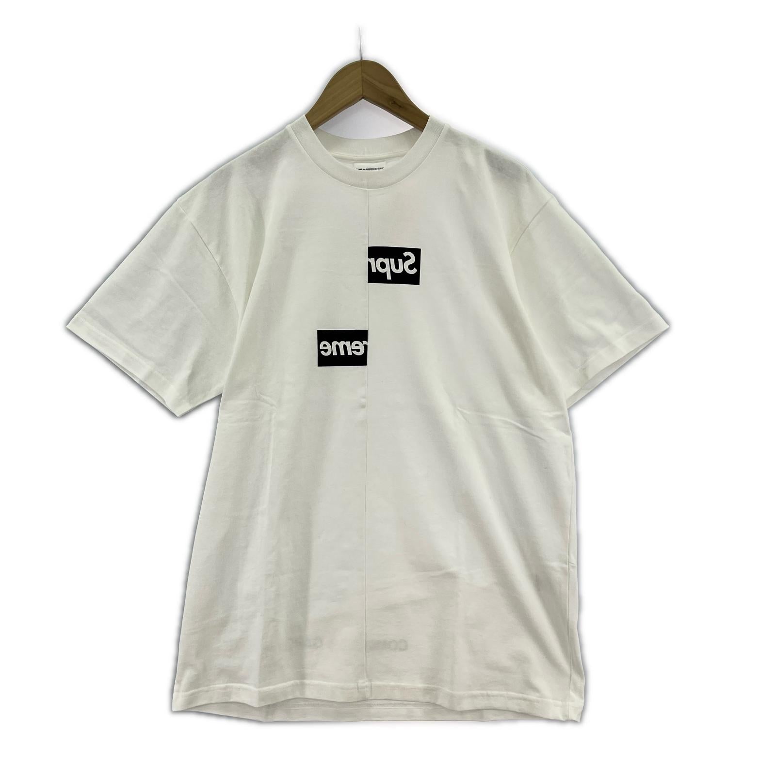半袖Ｔシャツ ×COMME des GARCONS SHIRT Box Logo Tee M M ホワイト